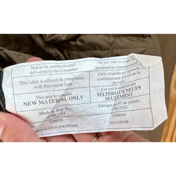 NEW $198 Lululemon Reversible Insulated Bomber Jacket Size 6 Women's Olive - Picture 6 of 11